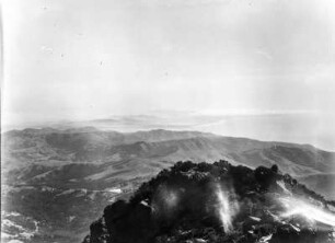Blick vom Mount Tamalpais : Berglandschaft mit Blick nach Südkalifornien