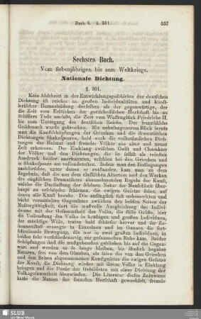 Sechstes Buch. Vom siebenjährigen bis zum Weltkriege