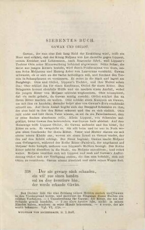 Wolfram's von Eschenbach Parzival und Titurel, 2