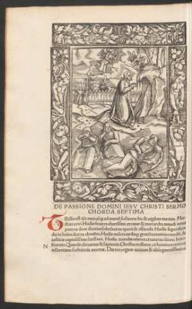 De Passione Domini Iesu Christi Sermo Chorda Septima