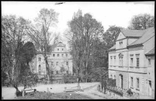 Oberau. Herrenhaus mit Schloss
