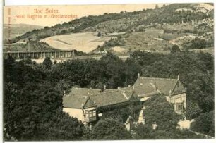 Bad Sulza. Hotel Kurhaus mit Gradiewerken
