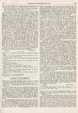 585 [Rezension] Annual of Leeds University Oriental Society; 1.1958-1959