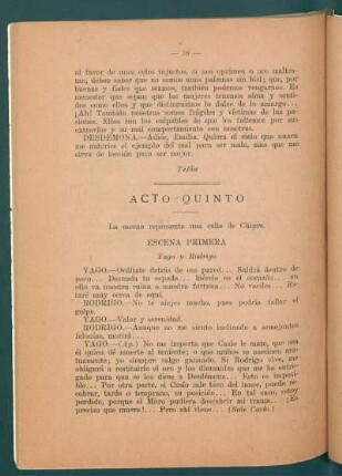 Acto quinto