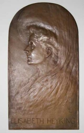 Bildnisplakette Elisabeth von Heyking