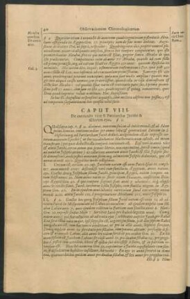 Caput VIII. De curriculo vitae S. Patriarchae Jacobi & filiorum eius.