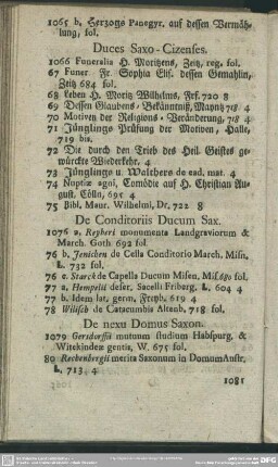 De nexu Domus Saxon.