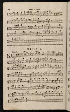 14-17, Missa V.