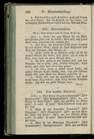 188. Vaterlandsliebe