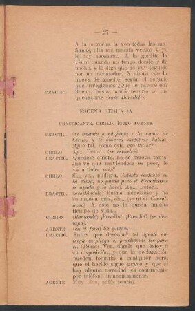 Escena segunda