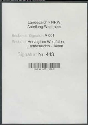 Besitzergreifung des Herzogtums Westfalen und des Vestes Recklinghausen durch Hessen-Darmstadt