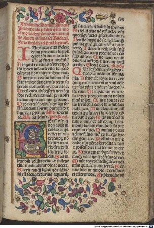 Breviarium Benedictinum congregationis sanctae Mariae Montis Oliveti : [1-5]. [4], Psalterium