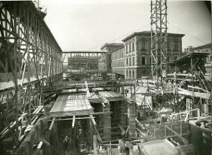 Bestelmeyer, German; München; Technische Hochschule (TH) - Baustellenfoto