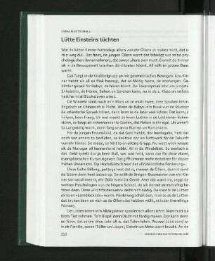 Lütte Einsteins tüchten