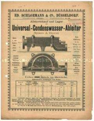 Geräte und Armaturen für Dampfmaschinen