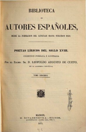 Poetas líricos del siglo XVIII, 3