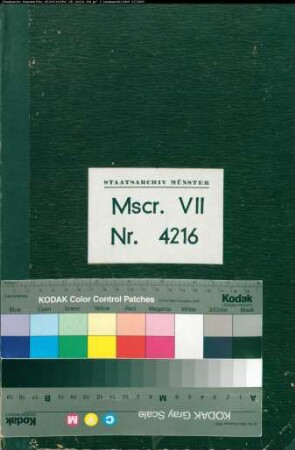 Abschriften von Urkunden im Archiv des Klosters Abdinghof