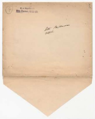 Sprachgeschichtliche und Ethnologische Notizen in Umschlag / Humboldt, Alexander