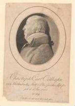 Christof Carl Oelhafen, Stadt- und Ehegerichtsassessor; geb. 4. Juni 1764