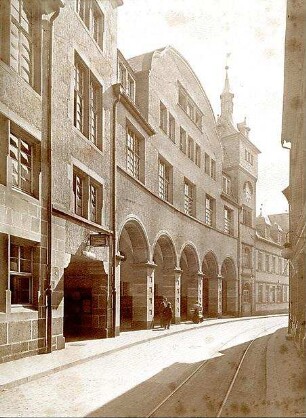 Fischer, Theodor; Worms; Cornelianum - Straßenansicht