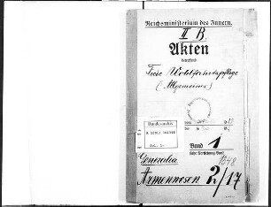 Freie Wohlfahrtspflege.- Allgemeines