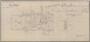 Grund, Peter; Bad Vilbel; Ernst Reuter Schule - Block E Heizzentrale (Grundriss)