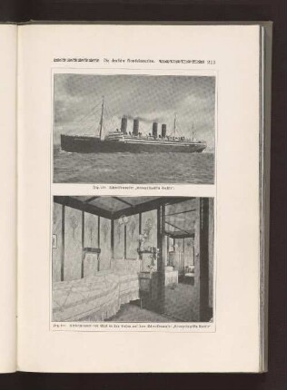 Fig. 279 Schnelldampfer "Kronprinzessin Cecilie"