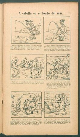 A caballo en el fondo del mar - [Cómic]