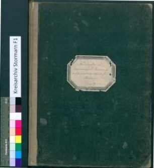 Kreis Stormarn: Breitenburger Zucht: Stammregister Kühe Band 3 Herdbuch-Nr. 20.673-25.975, Stammregister-Nr. 2001-3015