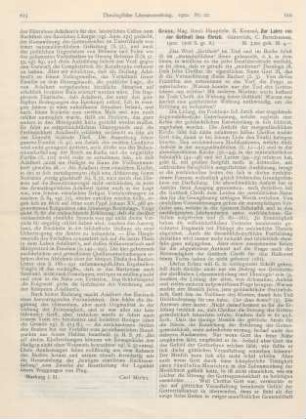 616-619 [Rezension] Grass, Karl Konrad, Zur Lehre von der Gottheit Jesu Christi
