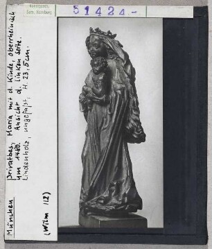 München: Privatbesitz, Madonna, Ansicht der linken Seite