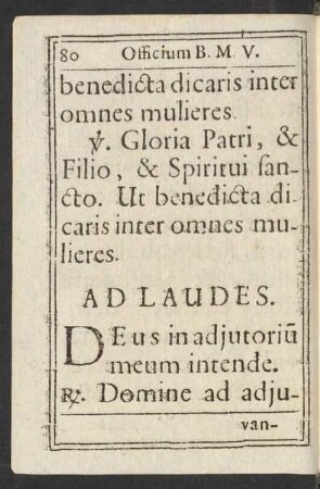 Ad Laudes