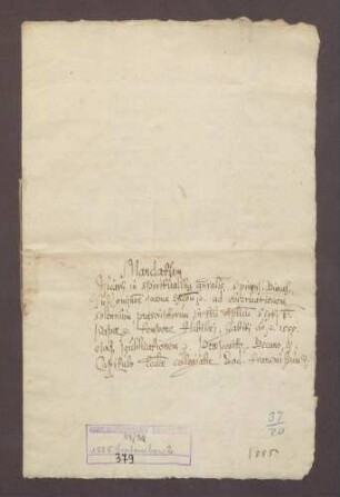 Die kirchlichen Feierlichkeiten aus Anlass des von Papst Sixtus V. ausgeschriebenen Jubiläums