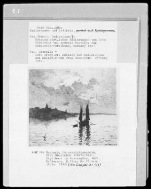 Segelboot in Küstennähe