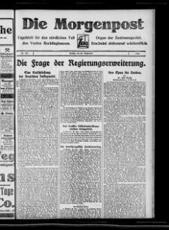 Die Morgenpost. 1924-