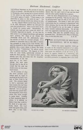 44: The sculpture of Bertram Mackennal