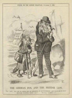 The German fox and the British lion