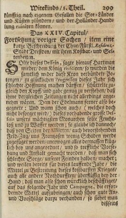 Das XXIV. Capitul