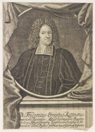 Bildnis des Fridericus Ernestus Kettnerus