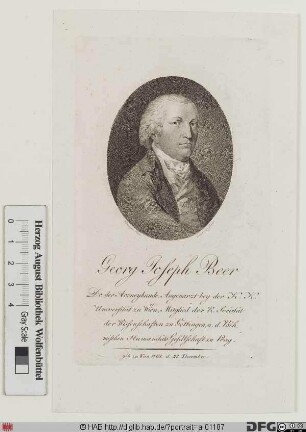 Bildnis Georg Joseph Beer