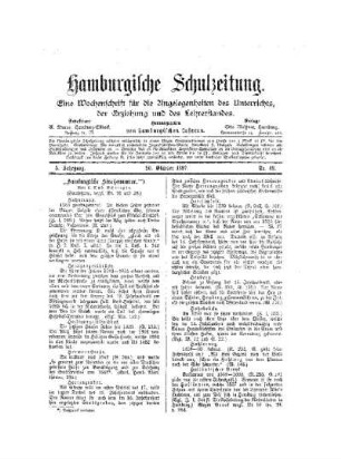 "Hamburgische Straßennamen" : (Fortsetzung, vergl. Nr. 36 und 38)