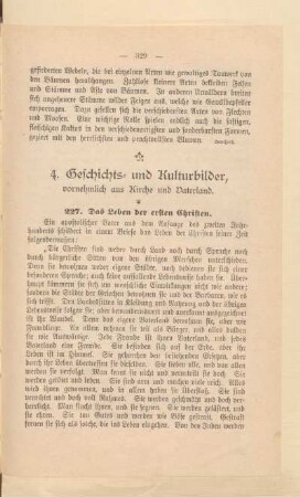 4. Geschichts- und Kulturbilder, vornehmlich aus Kirche und Vaterland