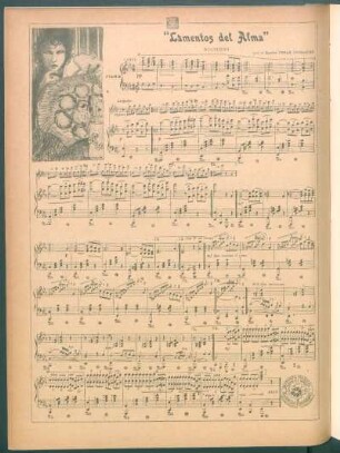 "Lamentos del alma" - [Partitura]