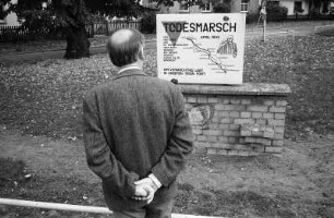 Leon Lendzion auf den Stationen des Todesmarsches