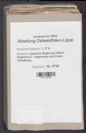 Auswanderungen [dazu: Namenverzeichnis]: Auswanderungen Nr. 1451 - 1610