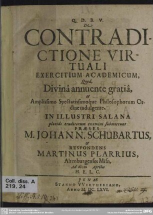 De contractione virtuali exercitium academicum