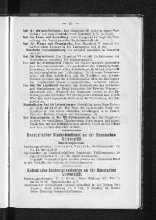 Evangelischer Studentendienst an der Hansischen Universität