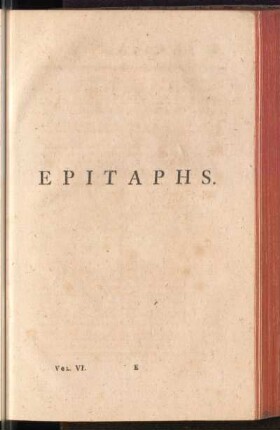 Epitaphs