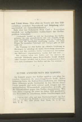 Ältere Anfeindungen des Kaffees