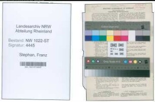Entnazifizierung Franz Stephan , geb. 26.06.1901 (Dachdecker)